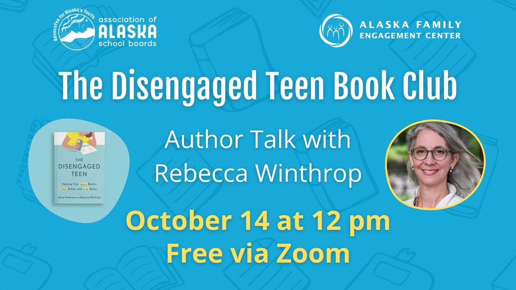 The Disengaged Teen Book Club Author Talk with Rebecca Winthrop (1/2)