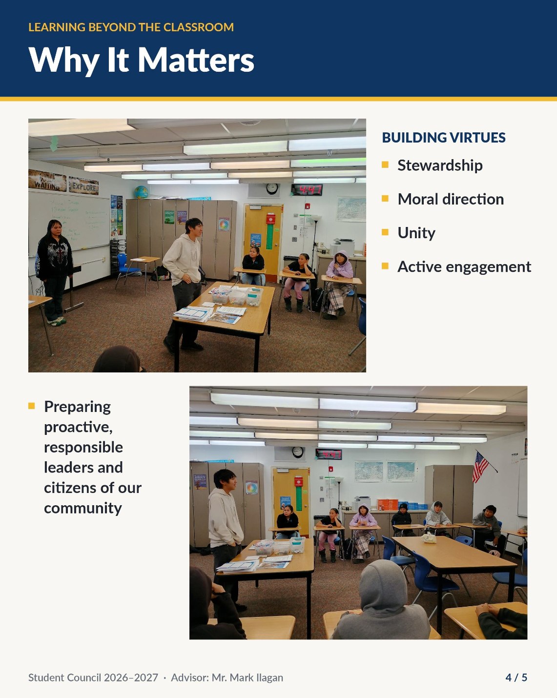 Nuiqsut Trapper School Student Council 2026-2027 School Year Update (4/5)