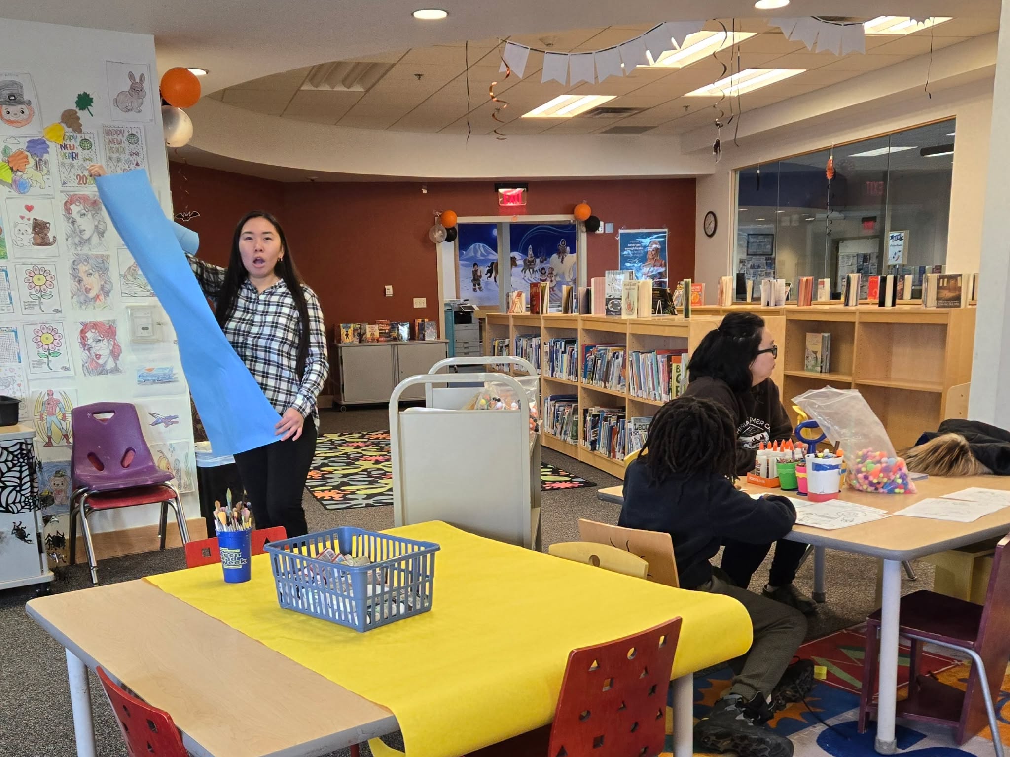 Tuzzy Library's Indigenous Peoples Day Storytime/Crafternoon Recap (3/3)