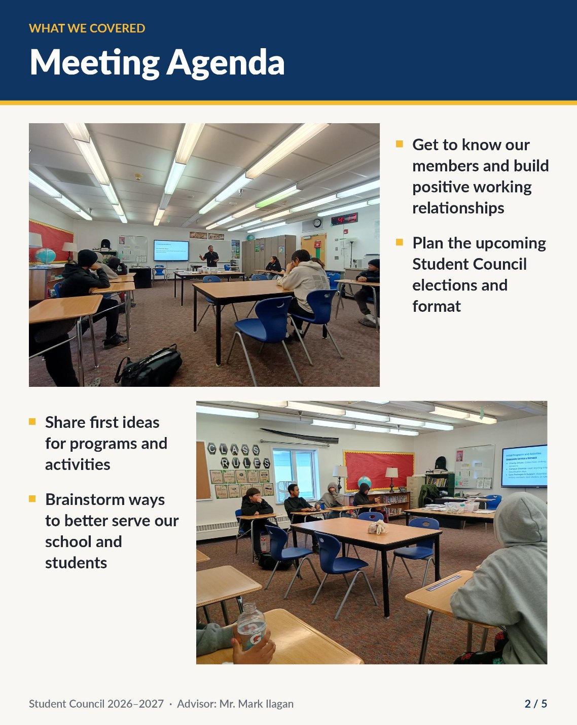 Nuiqsut Trapper School Student Council 2026-2027 School Year Update (2/5)